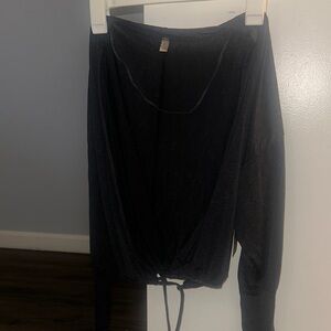 FP Movement by Free People Black Blouse